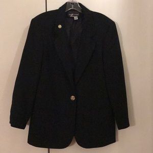 Black Wool jacket coat